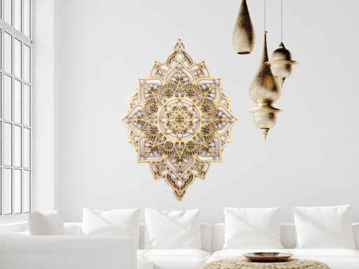X Large Mandala Decor
